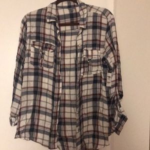 Long sleeve,button down shirt
